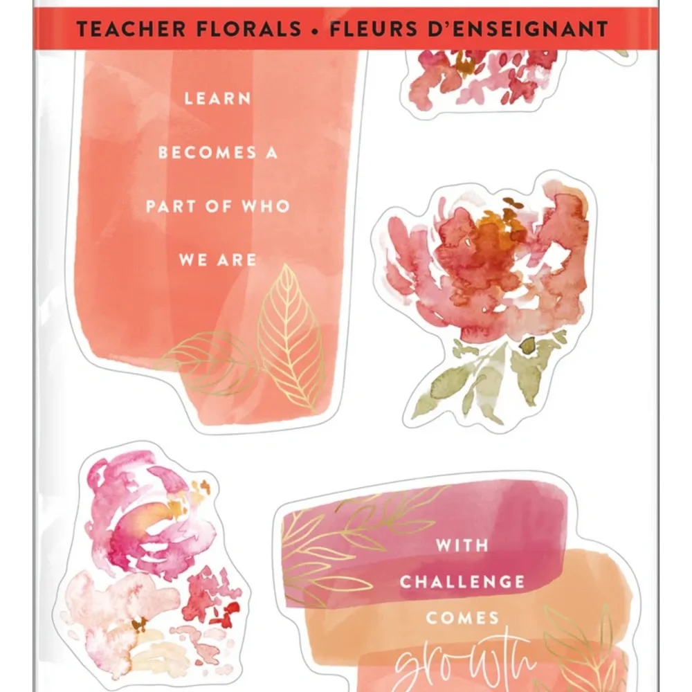 The Happy Planner Blooming Floral Sticker Set
